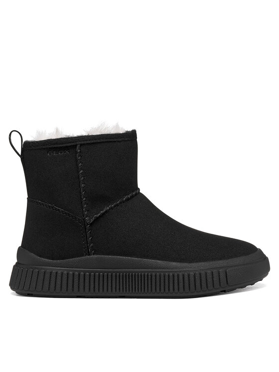 Geox Geox Zimski škornji J Laquinny Girl J56M3C 000AU C9999 M Črna