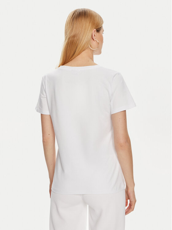 Guess Guess T-krekls Peony V4YI15 J1314 Balts Regular Fit