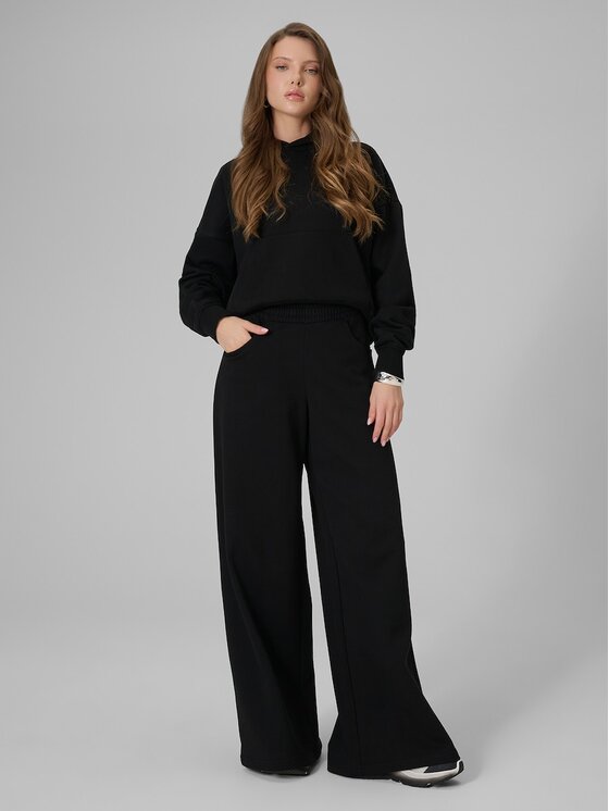 4F 4F Pantaloni da tuta 4FRSS26TTROF2011-20S Nero Loose Fit