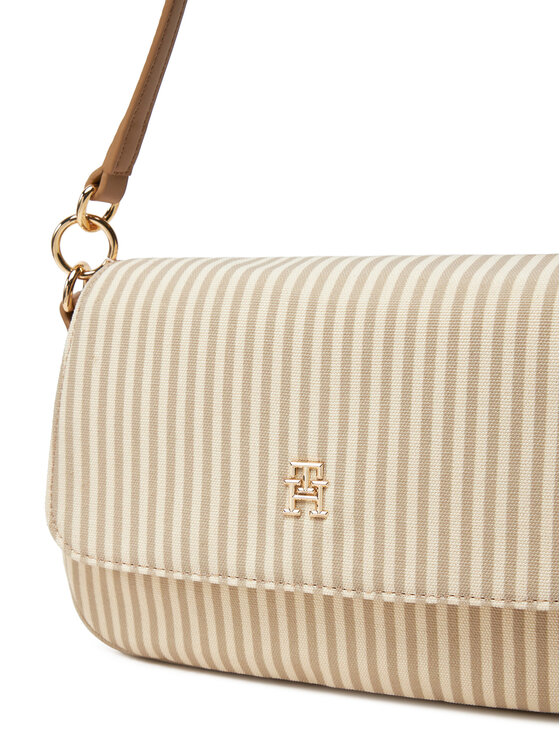 Tommy Hilfiger Tommy Hilfiger Handtasche Poppy Summer Conv. Crossover AW0AW17166 Beige
