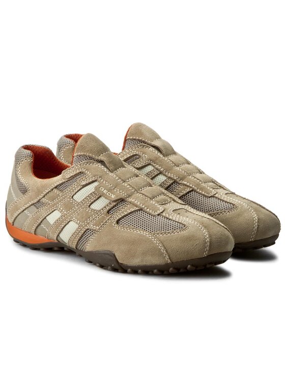 Geox Geox Īsi apavi U Snake L U4207L 02214 C0845 Bēšs