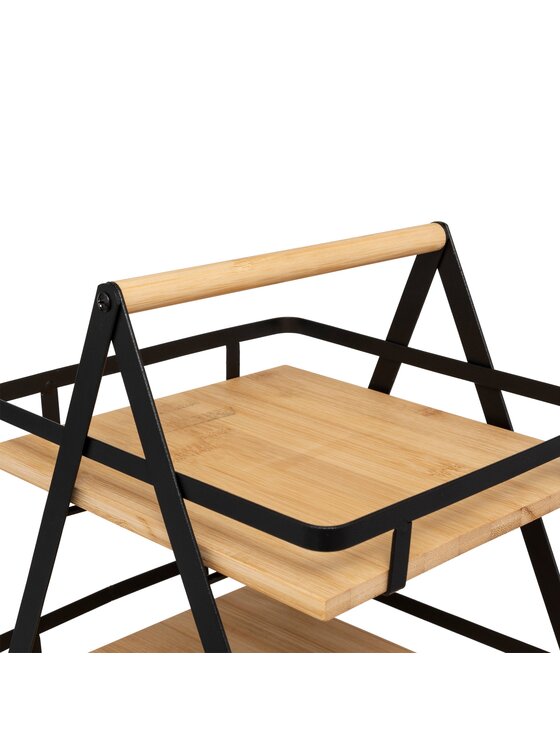 MIAhome MIAhome Organizer  Mini regalik przenośny 29x30,5x22,5 cm COTE czarny Czarny