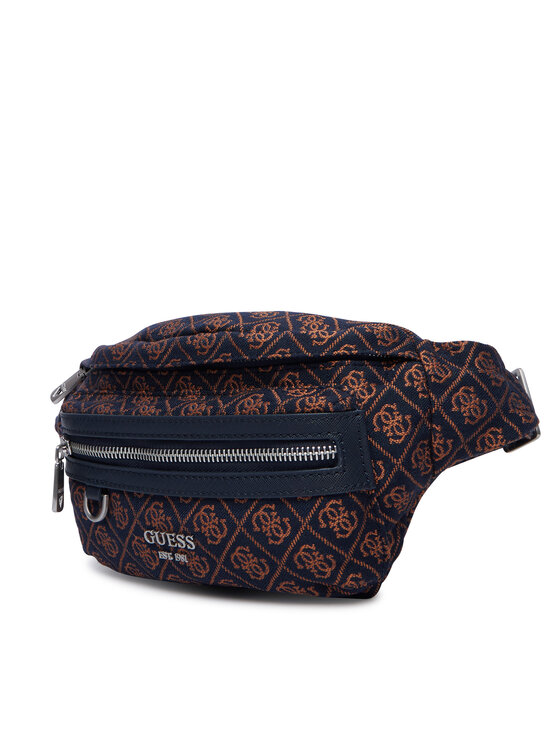 Guess Guess Torbica za okrog pasu﻿ Berlin HMBEWD P6356 Mornarsko modra