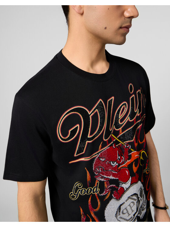 PHILIPP PLEIN PHILIPP PLEIN T-shirt 28967 Nero Regular Fit