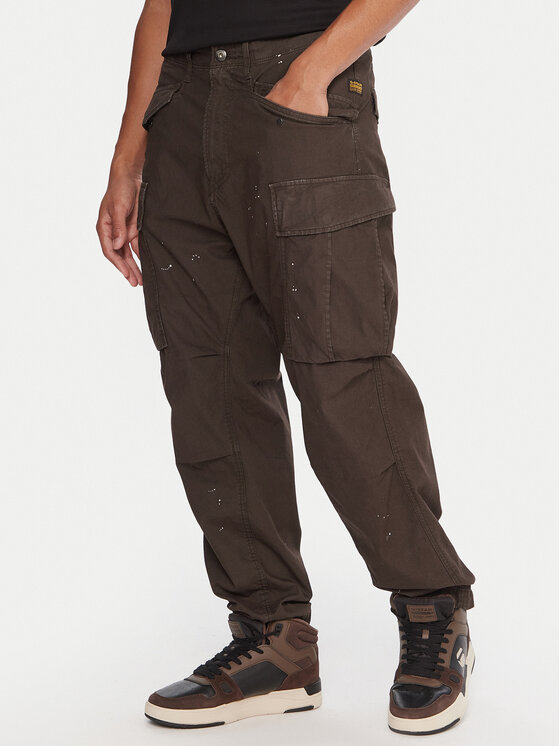 G-Star Raw G-Star Raw Pantaloni din material MA1 Cargo D26945-D388 Maro Regular Fit