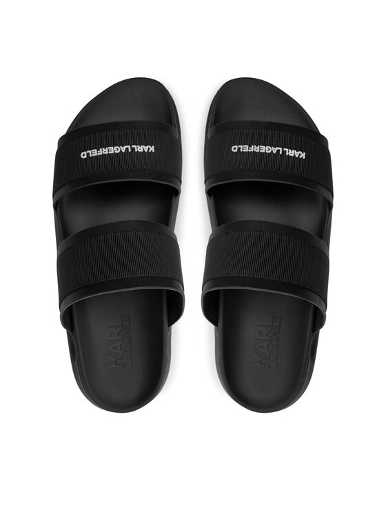 KARL LAGERFELD KARL LAGERFELD Şlapi KL52509 Negru