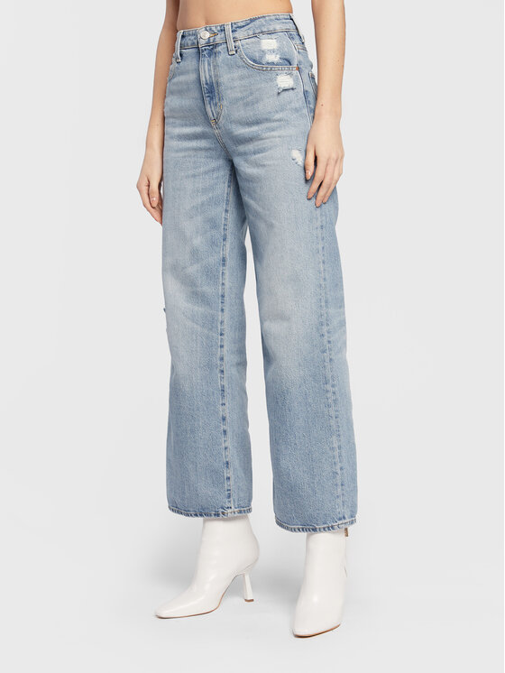 Jeans W2YA17 D4K32 Blu Wide Leg