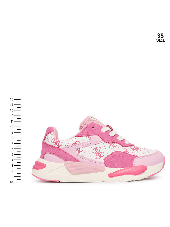 Guess Guess Sneakersy J5BZ48 WO130 Růžová