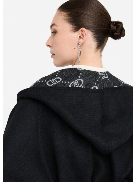 Liu Jo Liu Jo Poncho 2F5037T030022222 Nero Regular Fit