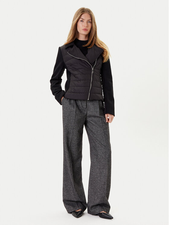 BOSS BOSS Bunda pro přechodné období Poshua 50555564 Černá Slim Fit
