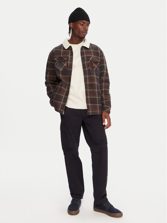 Quiksilver Quiksilver Πουκαμισοτζάκετ EQYPF03080 Καφέ Regular Fit