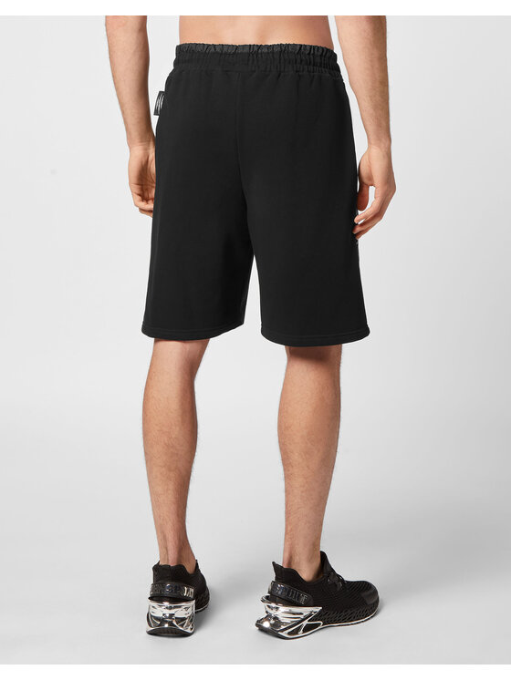 Plein Sport Plein Sport Pantaloncini 2585 Nero Jogger Fit