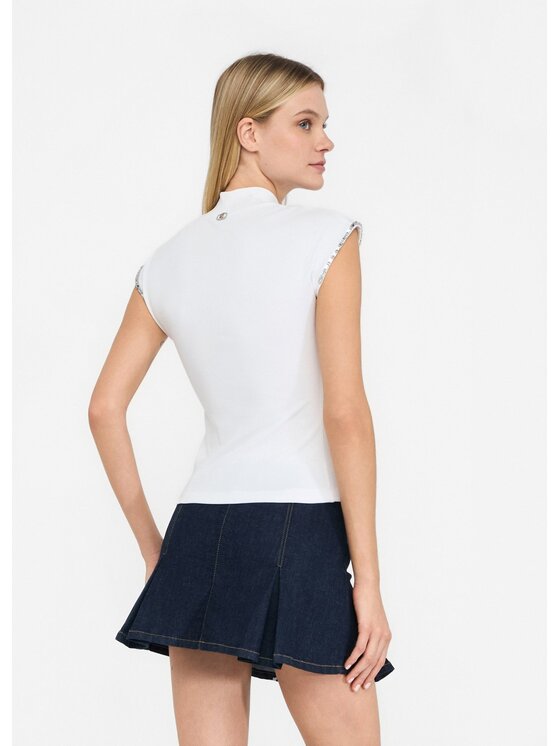 Liu Jo Liu Jo T-shirt UF5256J499011110 Bianco Regular Fit