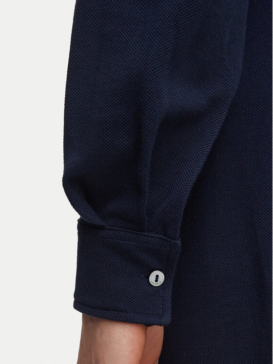Lacoste Lacoste Сукня-сорочка EF5299 Cиній Regular Fit