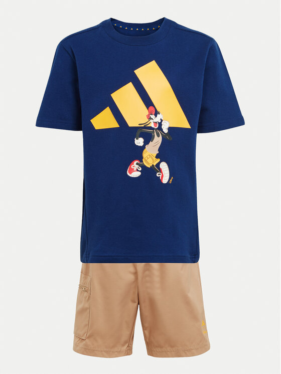 adidas adidas Komplet t-shirt i spodenki Disney Mickey Mouse JD4548 Kolorowy Regular Fit