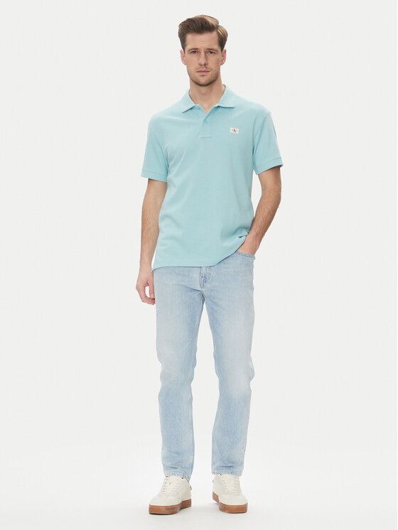Calvin Klein Jeans Calvin Klein Jeans Pólóing J30J327040 Kék Regular Fit