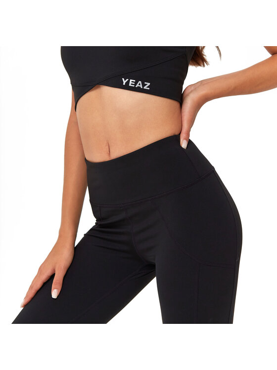 Yeaz Yeaz Legginsy CLASSY Czarny Slim Fit