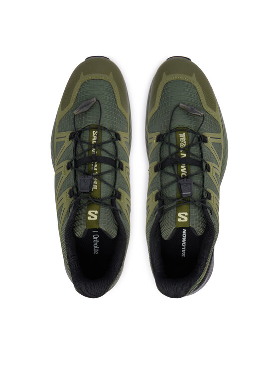 Salomon Salomon Buty do biegania Speedcross Peak L47948700 Zielony ciemny