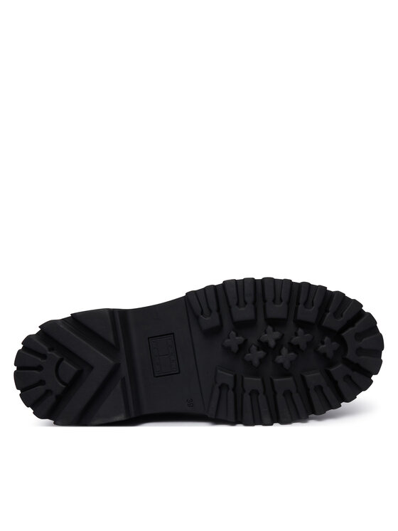 Tommy Jeans Tommy Jeans Šnurovacia obuv Tjw Platform Boots Wl EN0EN03159 Čierna