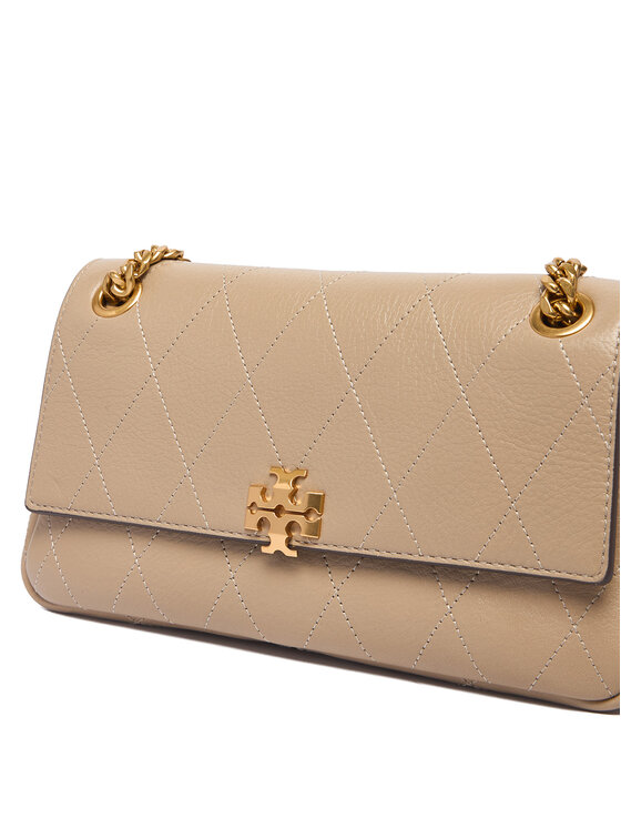 Tory Burch Tory Burch Käekott Charlie Quilted Small Shoulder Bag 185829 Kreemjas
