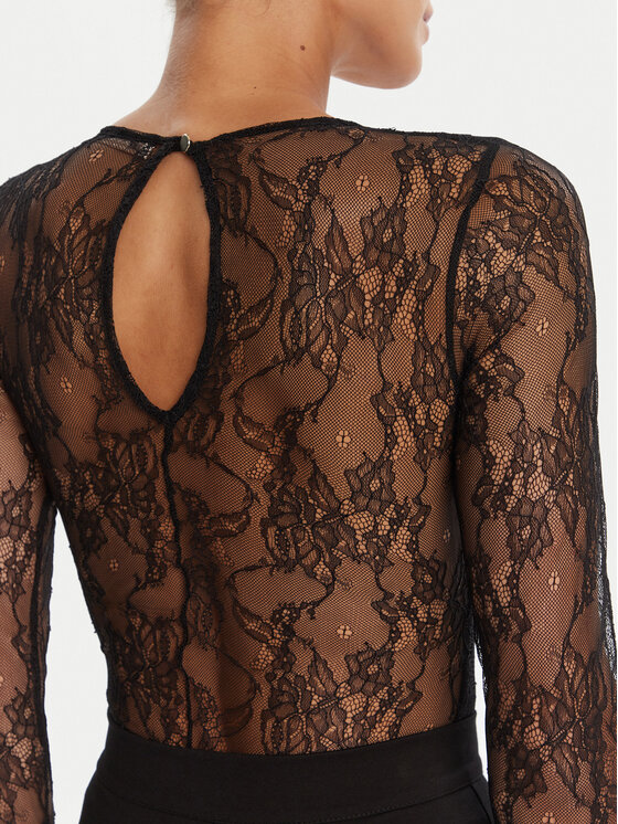 Rinascimento Rinascimento Bodi CFC0125006003 Črna Regular Fit