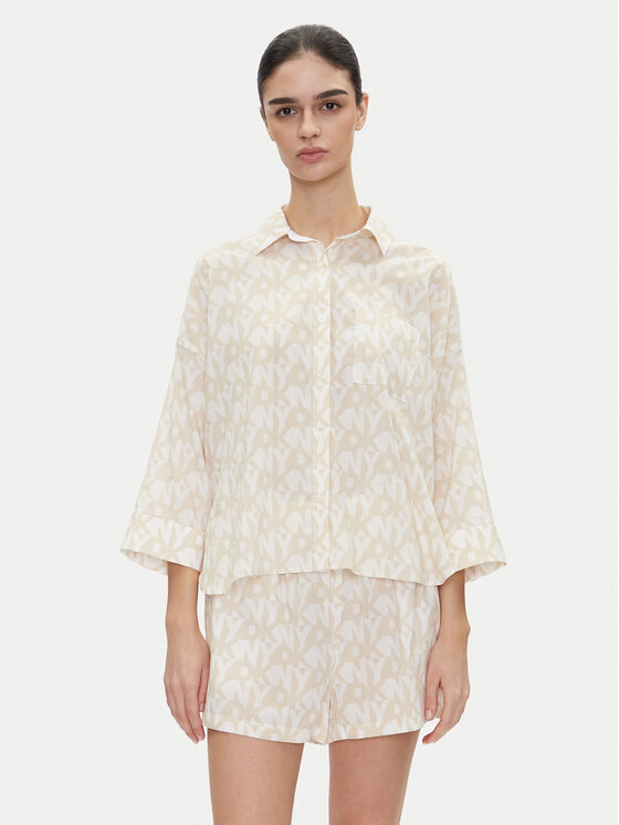 DKNY DKNY Pidžaama YI80048 Beež Regular Fit