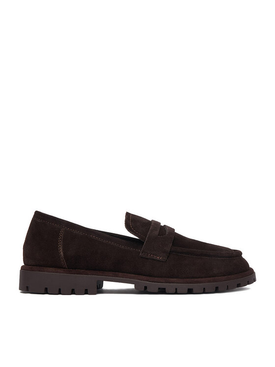 Badura Badura Loafersy C-ARYA-LT017-1 Brązowy ciemny