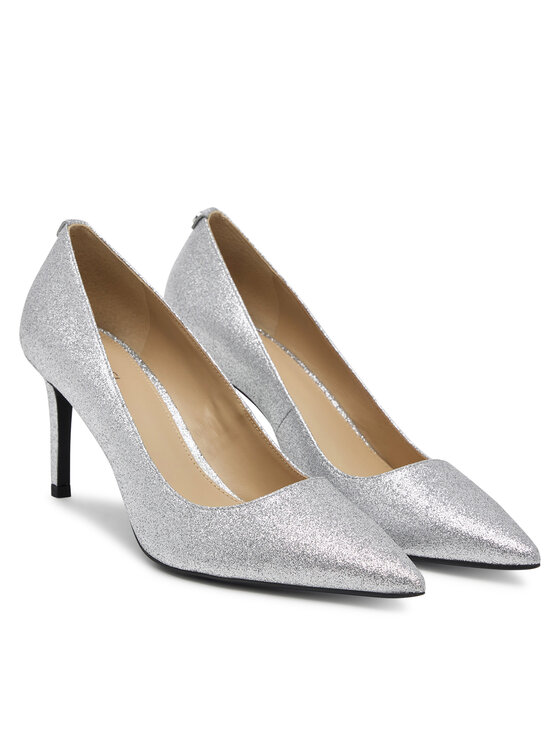 MICHAEL Michael Kors MICHAEL Michael Kors Kõrgete kontsadega Alina 40S5HNMP1M Hõbedane