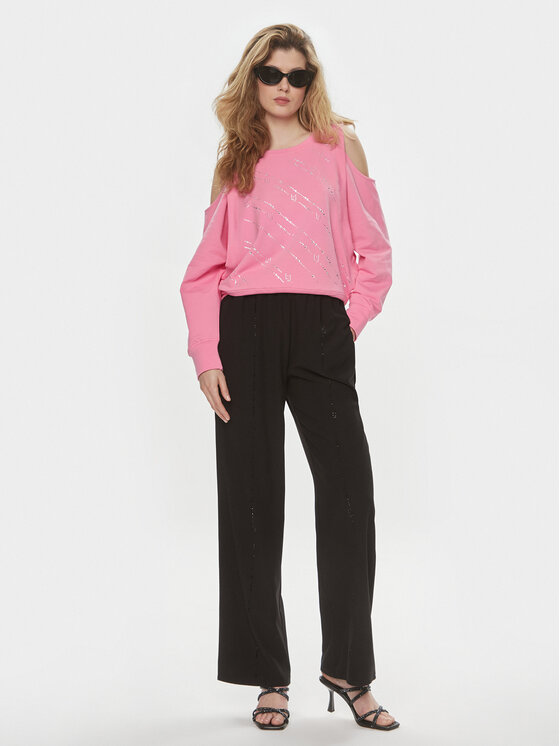 Liu Jo Sport Liu Jo Sport Felpa TA4170 FS090 Rosa Regular Fit
