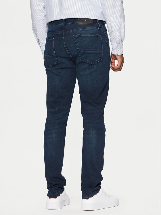 Tommy Hilfiger Tommy Hilfiger Jeansy Bleecker MW0MW39042 Modrá Slim Fit