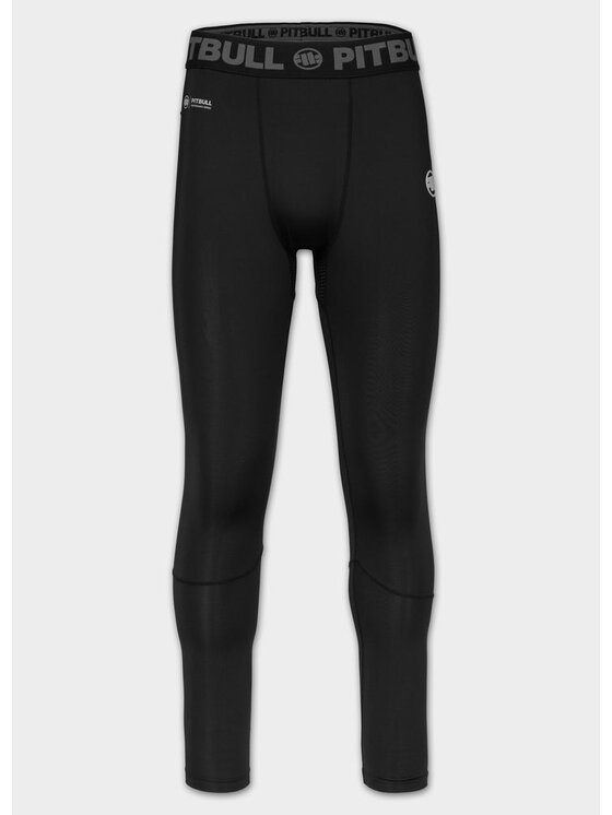 PITBULL PITBULL Legginsy RUNWAY Czarny Regular Fit