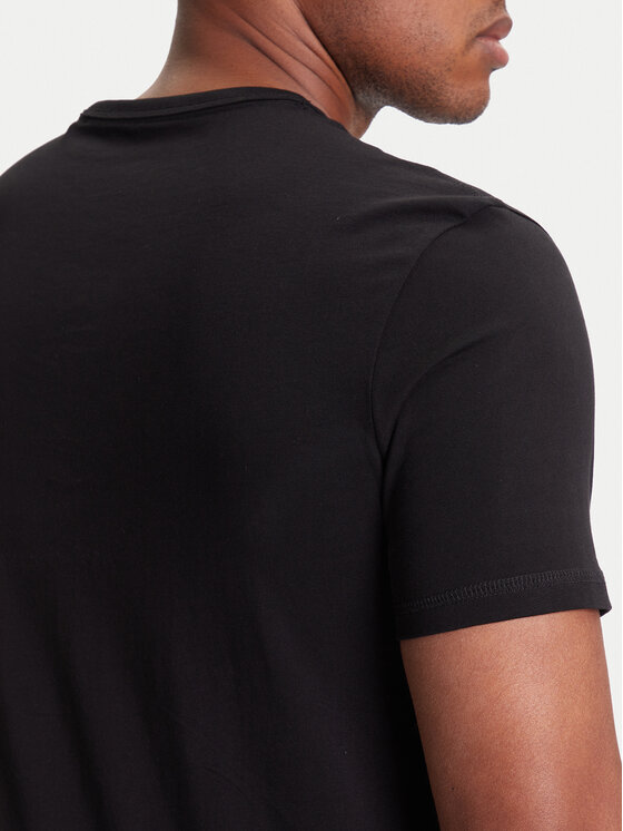 Guess Guess T-shirt M5YI14 I3Z14 Crna Regular Fit