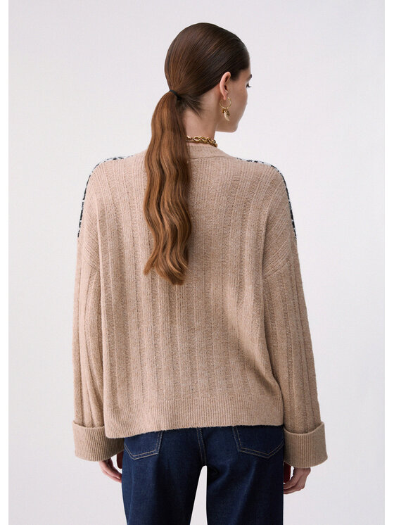 Liu Jo Liu Jo Maglione WF6107MA44SL9611 Beige Regular Fit