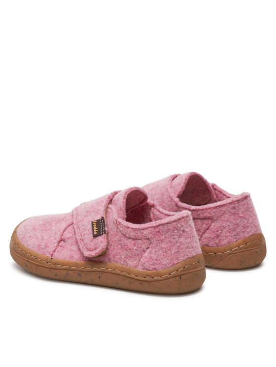 Froddo Froddo Papuče Barefoot Wooly Slippers G1700341-10 M Ružičasta