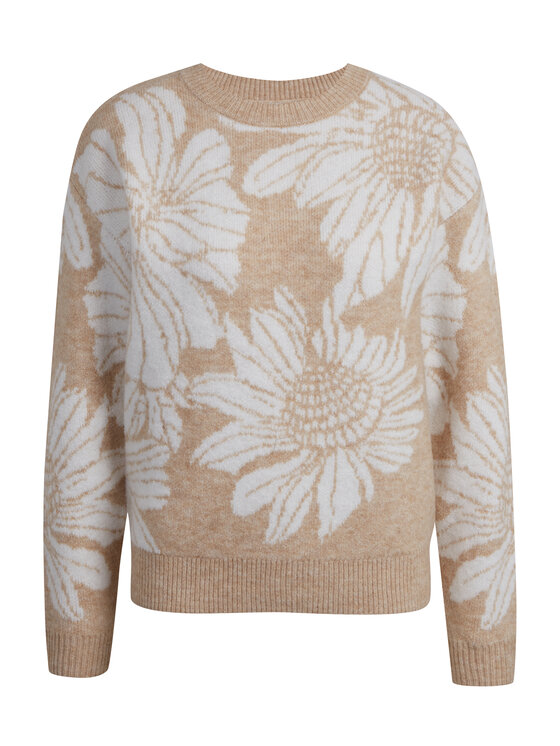 Orsay Orsay Sweter 507508082000__L Biały Regular Fit