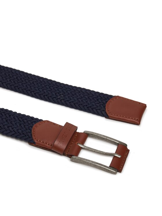 Pepe Jeans Pepe Jeans Pasek Męski Dylan Belt PM021023 Granatowy