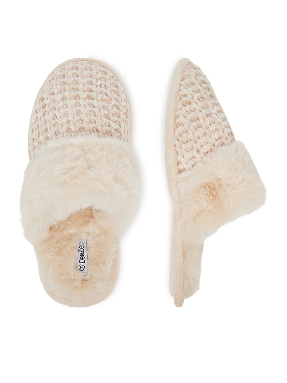 DeeZee DeeZee Hausschuhe HHS-22LP-921 Beige