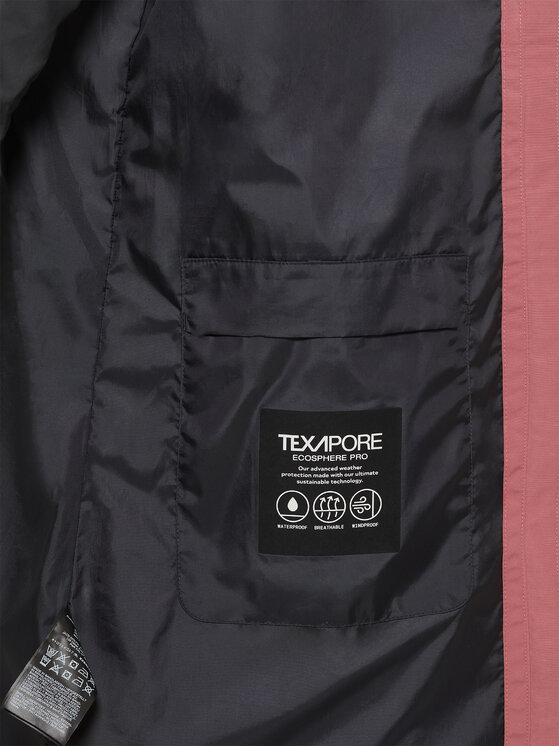 Jack Wolfskin Jack Wolfskin Parka Terraview 2l A63830 Ροζ Regular Fit