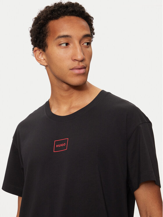 HUGO Hugo T-krekls Laze 50525236 Melns Regular Fit