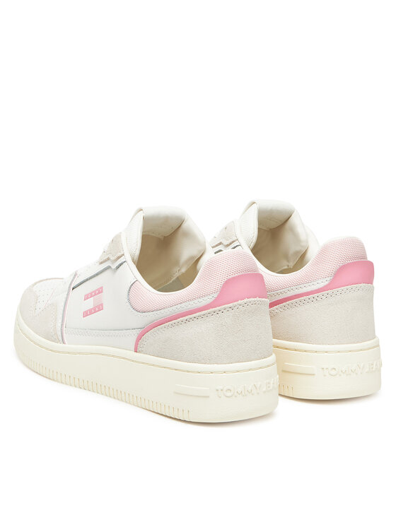 Tommy Jeans Tommy Jeans Sportcipők Tjw Retro Basket Sneaker EN0EN02818 Ekru