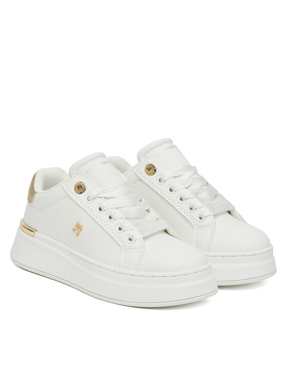 Tommy Hilfiger Tommy Hilfiger Sneakersy T3A9-34253-1355 M Bílá