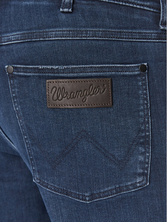 Wrangler Wrangler Jeans hlače Greensboro 112341408 Modra Regular Fit