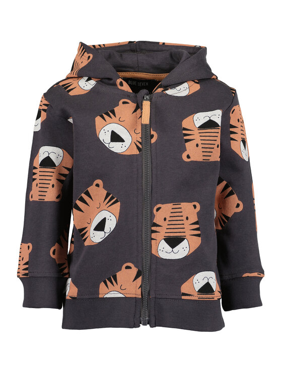 Blue Seven Blue Seven Суитшърт 936052 X Сив Regular Fit