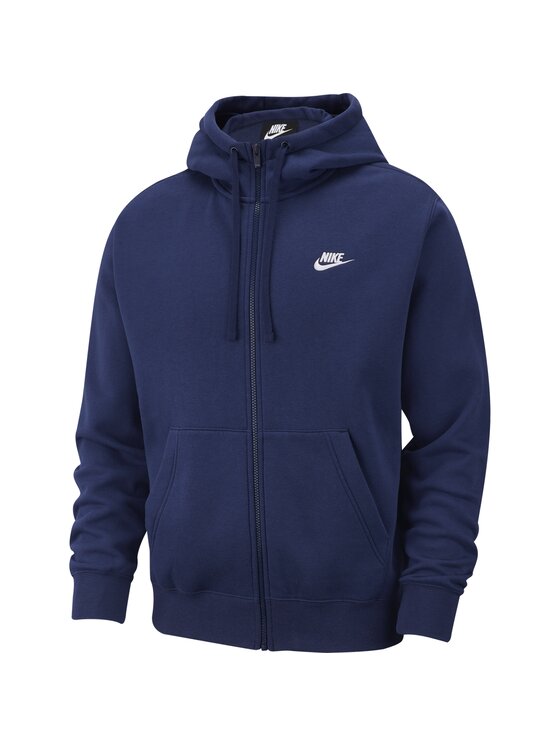 Nike Nike Felpa Sportswear Club Fleece Blu Regular Fit