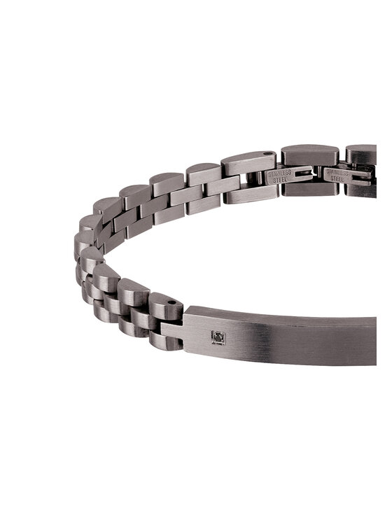 Breil Breil Bransoletka BLACK DIAMOND Szary