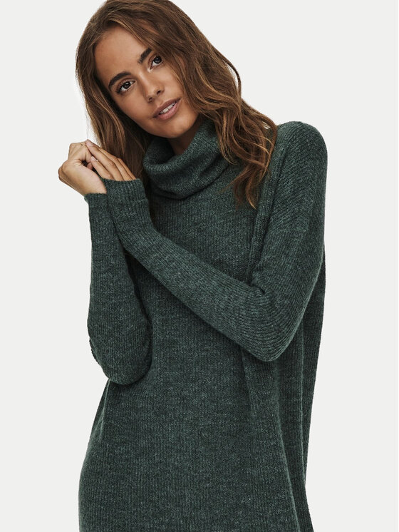 ONLY ONLY Trikotažinė suknelė Jana 15140166 Žalia Loose Fit