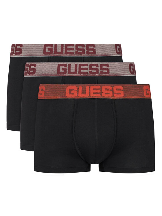 Guess Súprava boxeriek U6GG13 K6YW1 Čierna