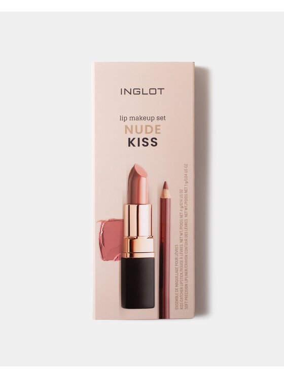 INGLOT INGLOT Nude Kiss Zestaw do makijażu