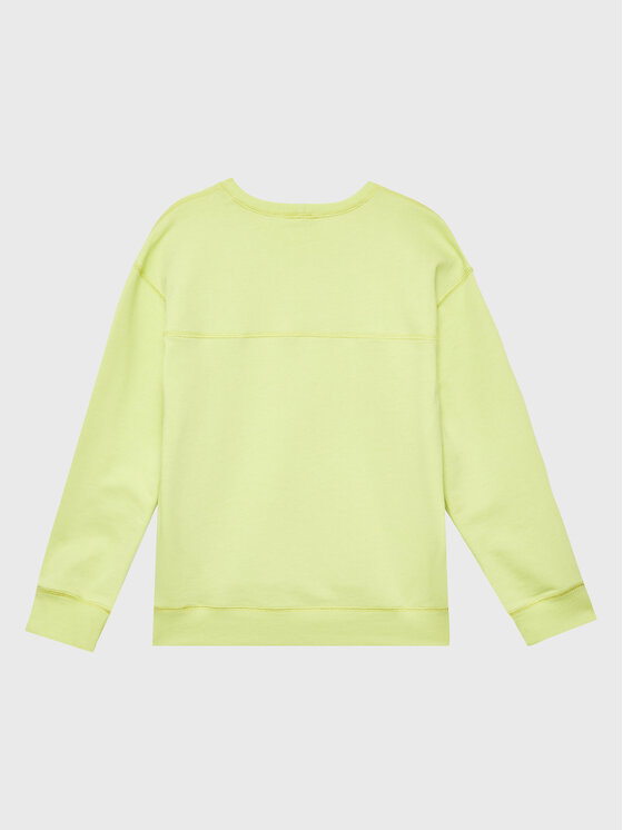 United Colors Of Benetton United Colors Of Benetton Bluza 3UHRC10BB Żółty Regular Fit