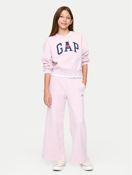 Gap Gap Pantaloni trening 628710-00 Roz Regular Fit